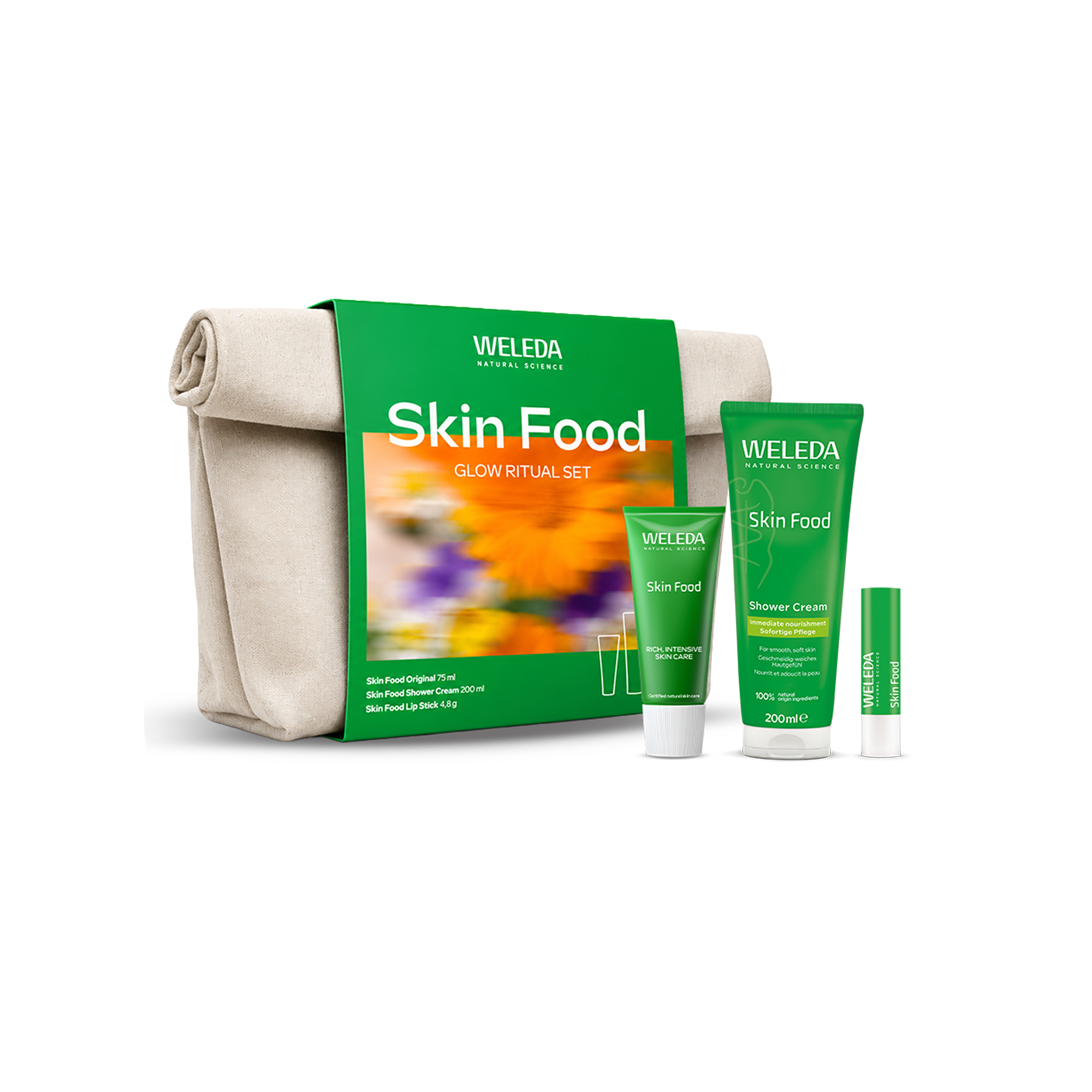 Weleda Dárková sada Skin Food Glow Ritual Set