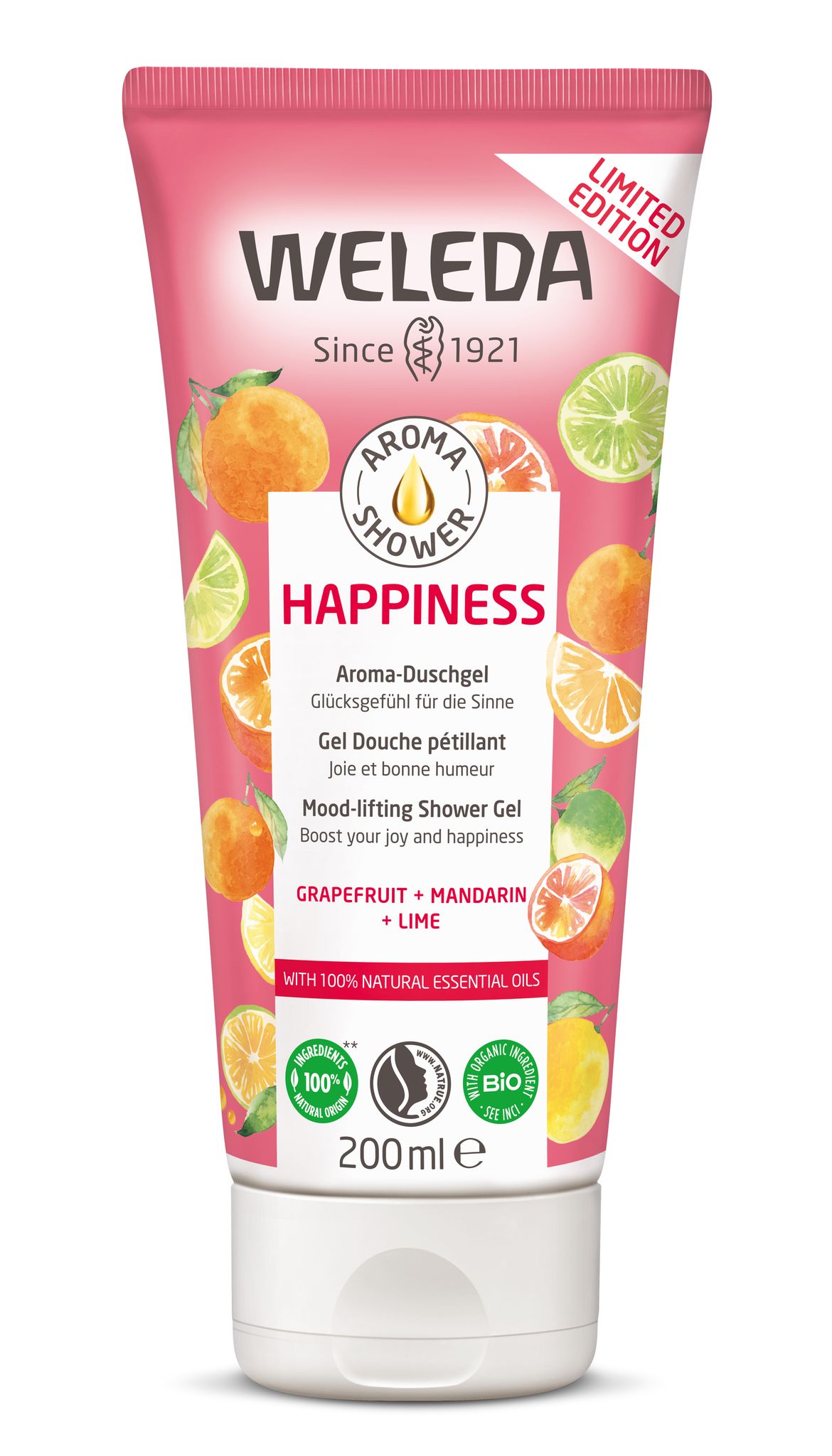 Zobrazit detail výrobku Weleda Sprchový gel Happiness (Shower Gel) 200 ml