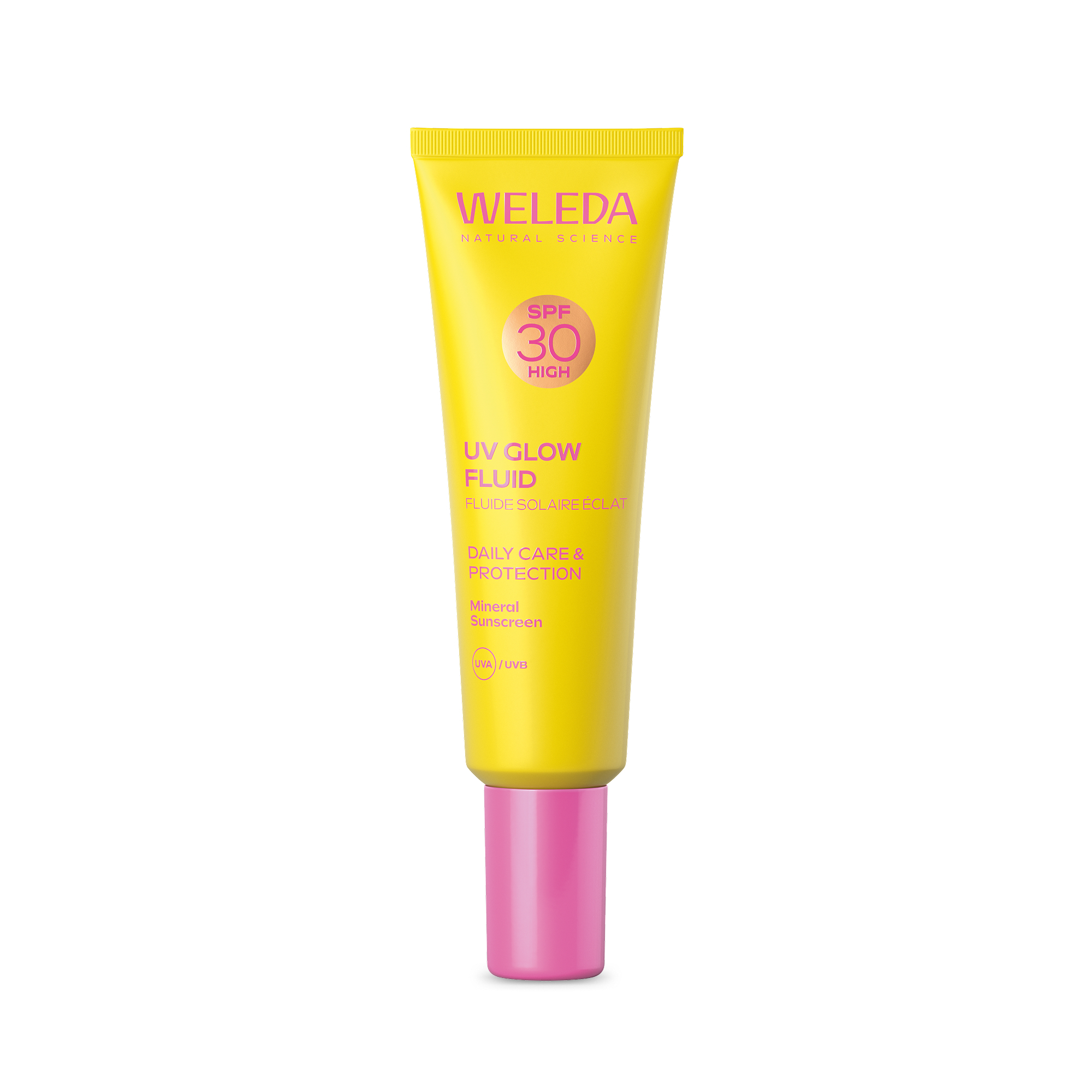 Weleda Ochranný fluid SPF 30 UV Glow Fluid 30 ml