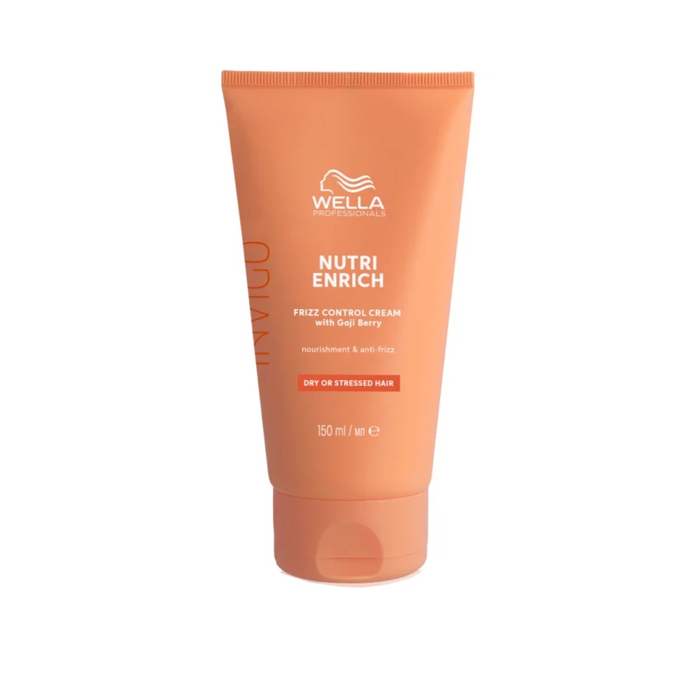 Bezoplachový krém proti krepatění pro suché a poškozené vlasy Invigo Nutri-Enrich (Frizz Control Cream) 150 ml