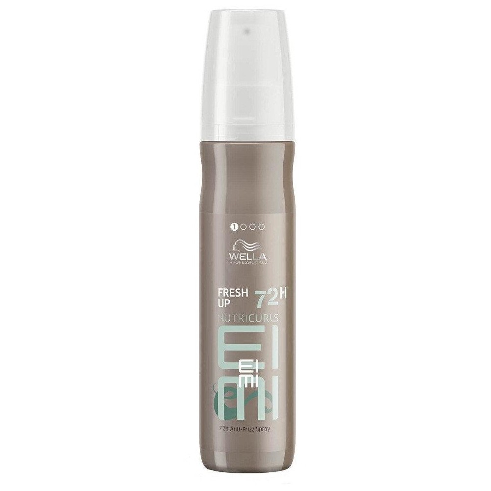Wella Professionals Sprej pro osvěžení kudrnatých vlasů s efektem proti krepatění Eimi Nutricurls Fresh Up (72h Anti-Frizz Spray) 150 ml
