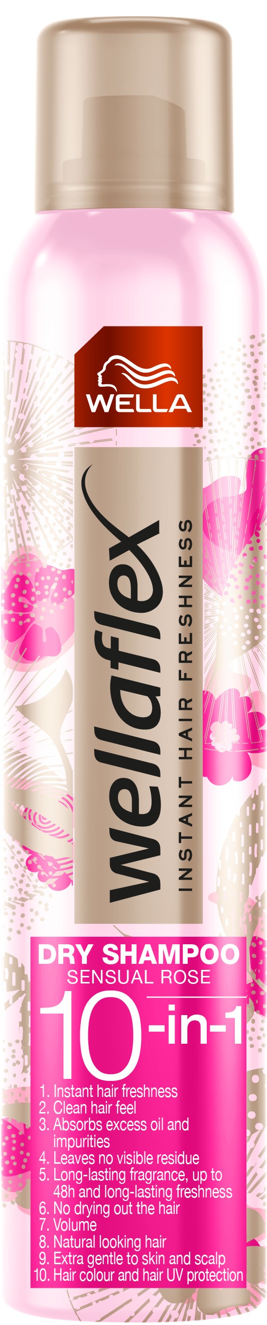 Wella Suchý šampón Wella flex Sensual Rose (Dry Shampoo Hair spray) 180 ml