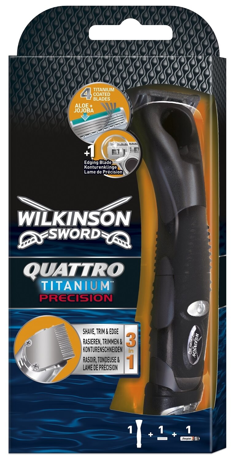 Wilkinson Sword Holicí strojek pro muže Wilkinson Quattro Titanium Precision Carbon