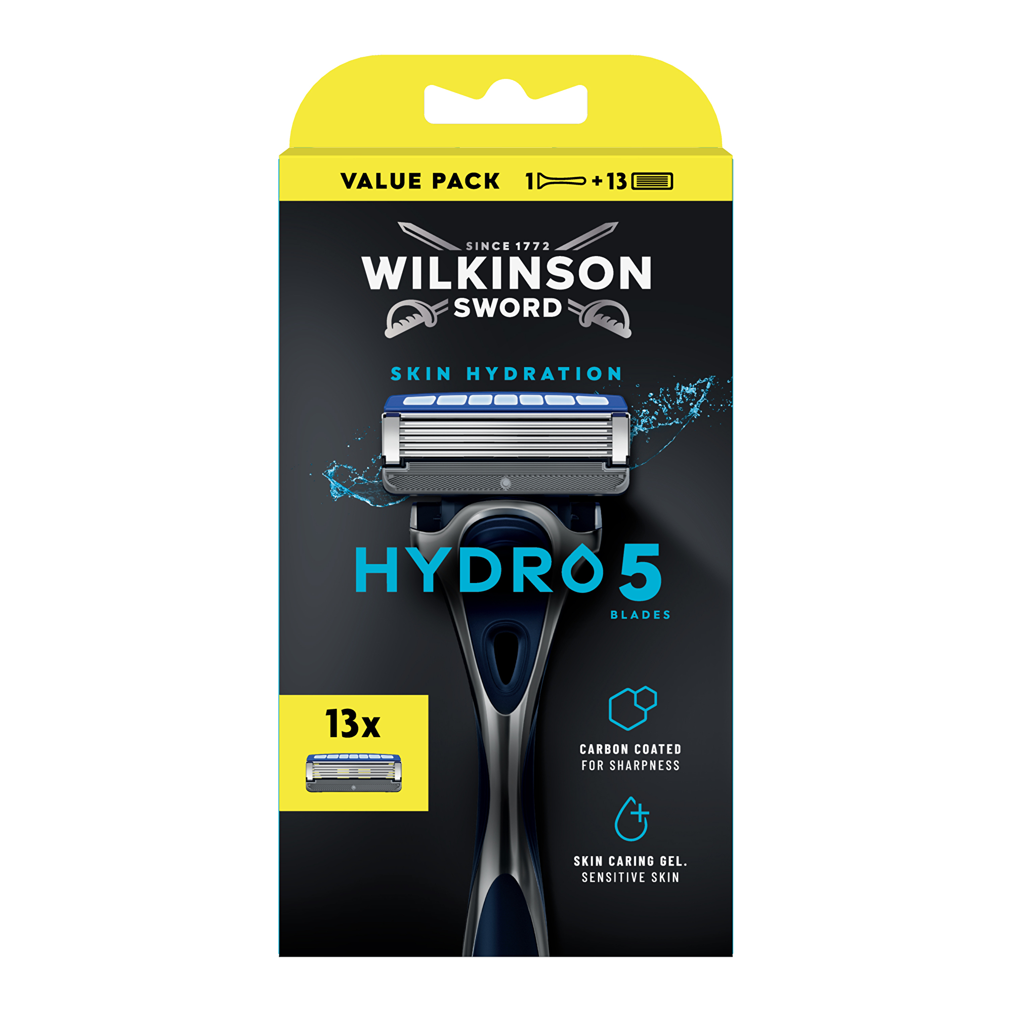 Wilkinson Sword Holiaci strojček Hydro 5 Skin Protection + 13 hlavíc