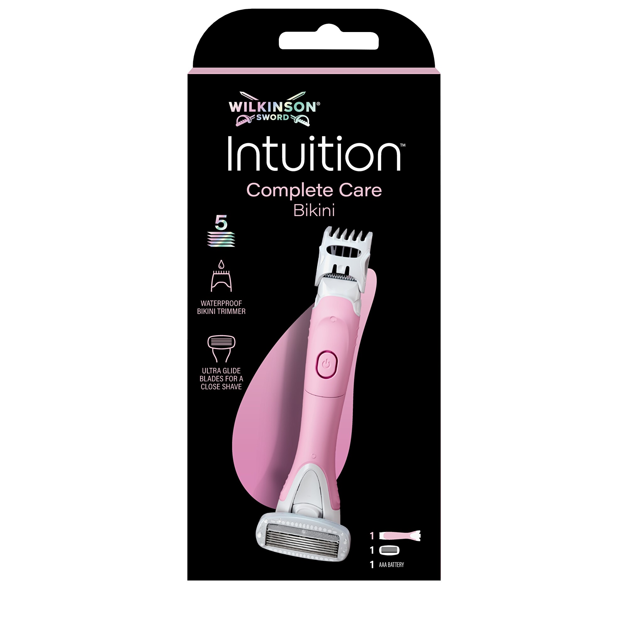 Wilkinson Sword Holicí strojek Intuition Complete Care Bikini + 1 hlavice