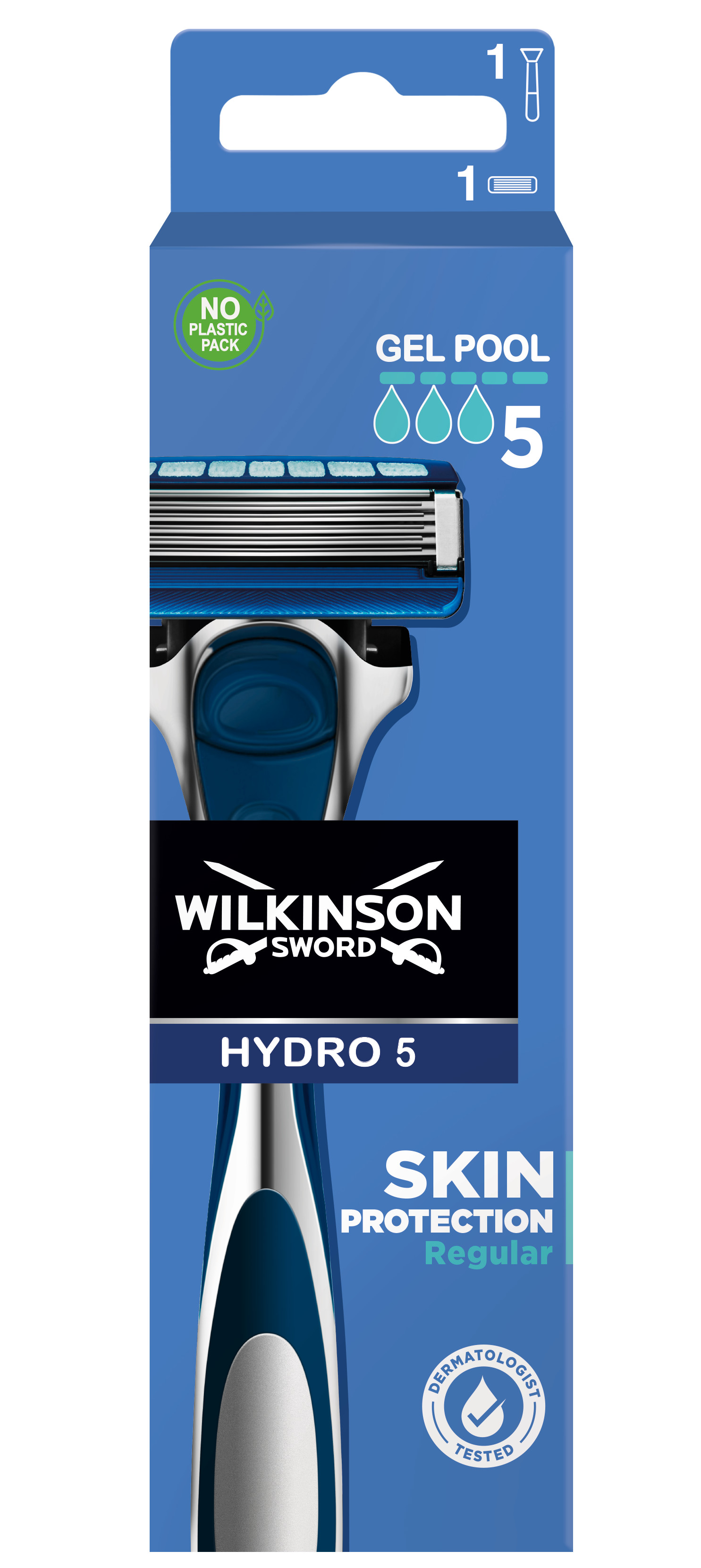 Wilkinson Sword Holicí strojek + 1 náhradní hlavice Hydro 5 Skin Protection