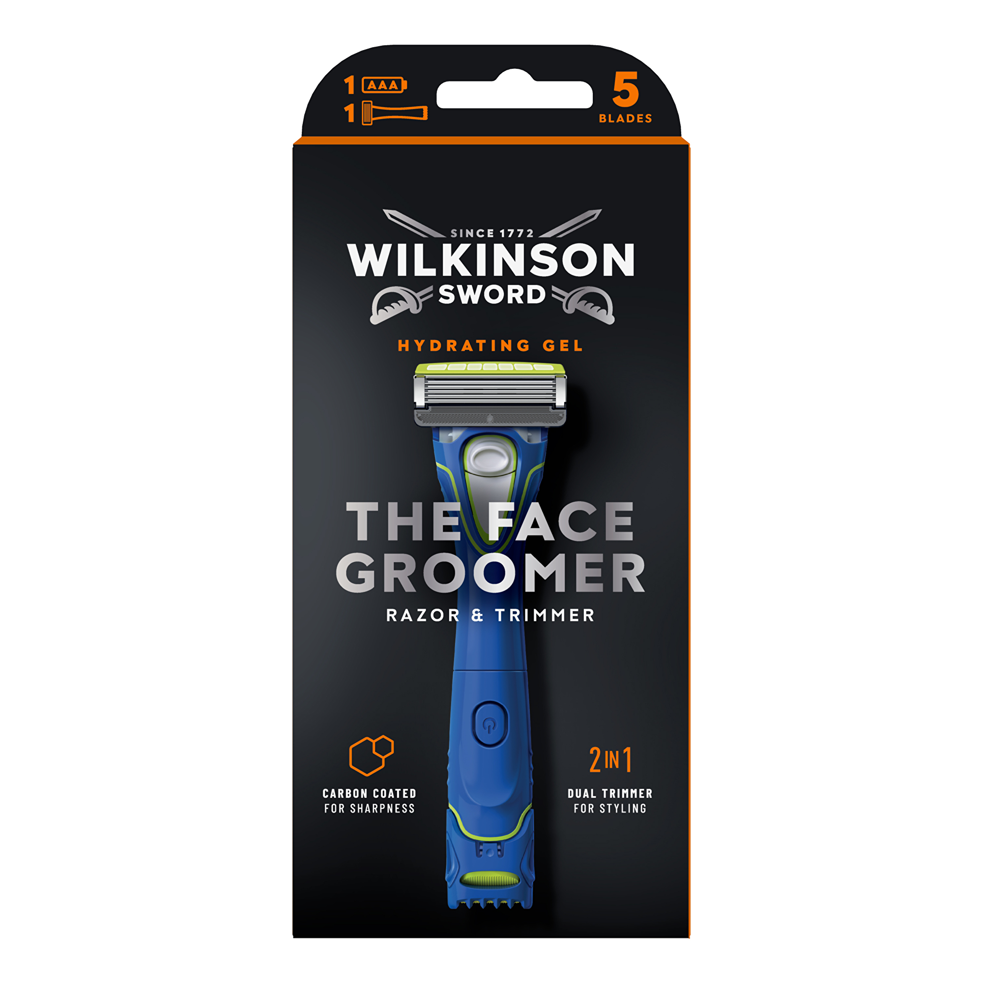 Wilkinson Sword Holicí strojek a zastřihovač 2v1 The Face Groomer