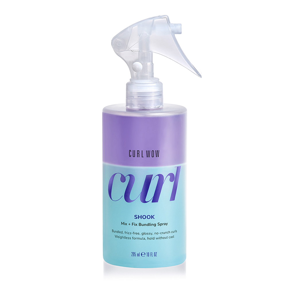 Color Wow Sprej pre kučeravé a vlnité vlasy Curl Wow Shook (Mix+Fix Bundling Spray) 295 ml