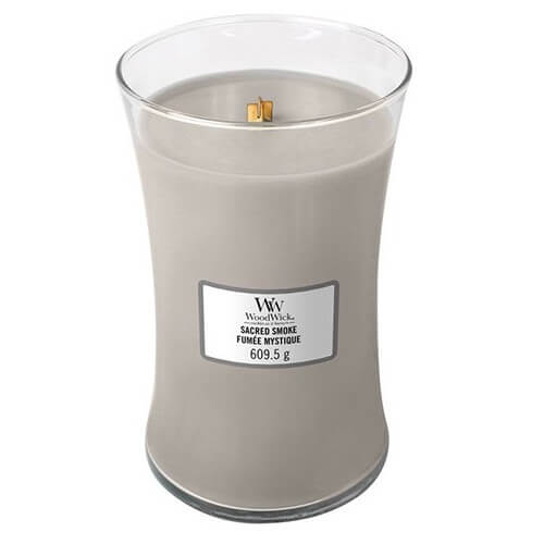 WoodWick Vonná svíčka váza Sacred Smoke 609,5 g