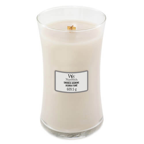 Levně WoodWick Vonná svíčka váza Smoked Jasmine 609,5 g