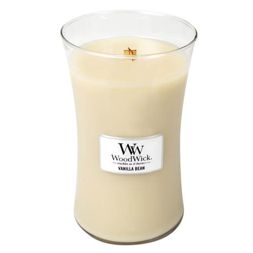 WoodWick Vonná svíčka váza Vanilla Bean 609,5 g