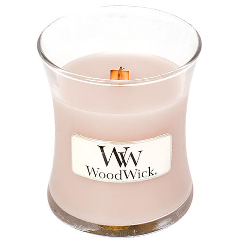 WoodWick Vonná svíčka váza Vanilla & Sea Salt 85 g