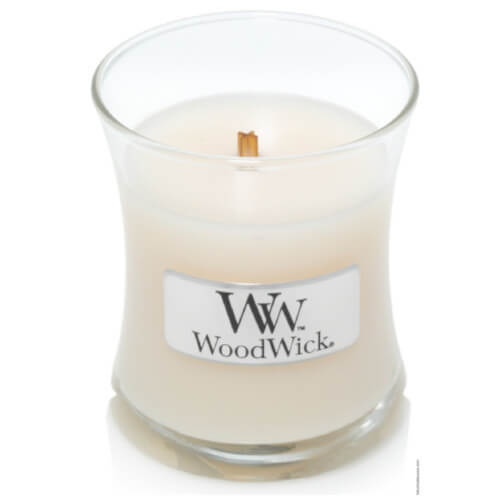 WoodWick Vonná svíčka váza White Honey 85 g