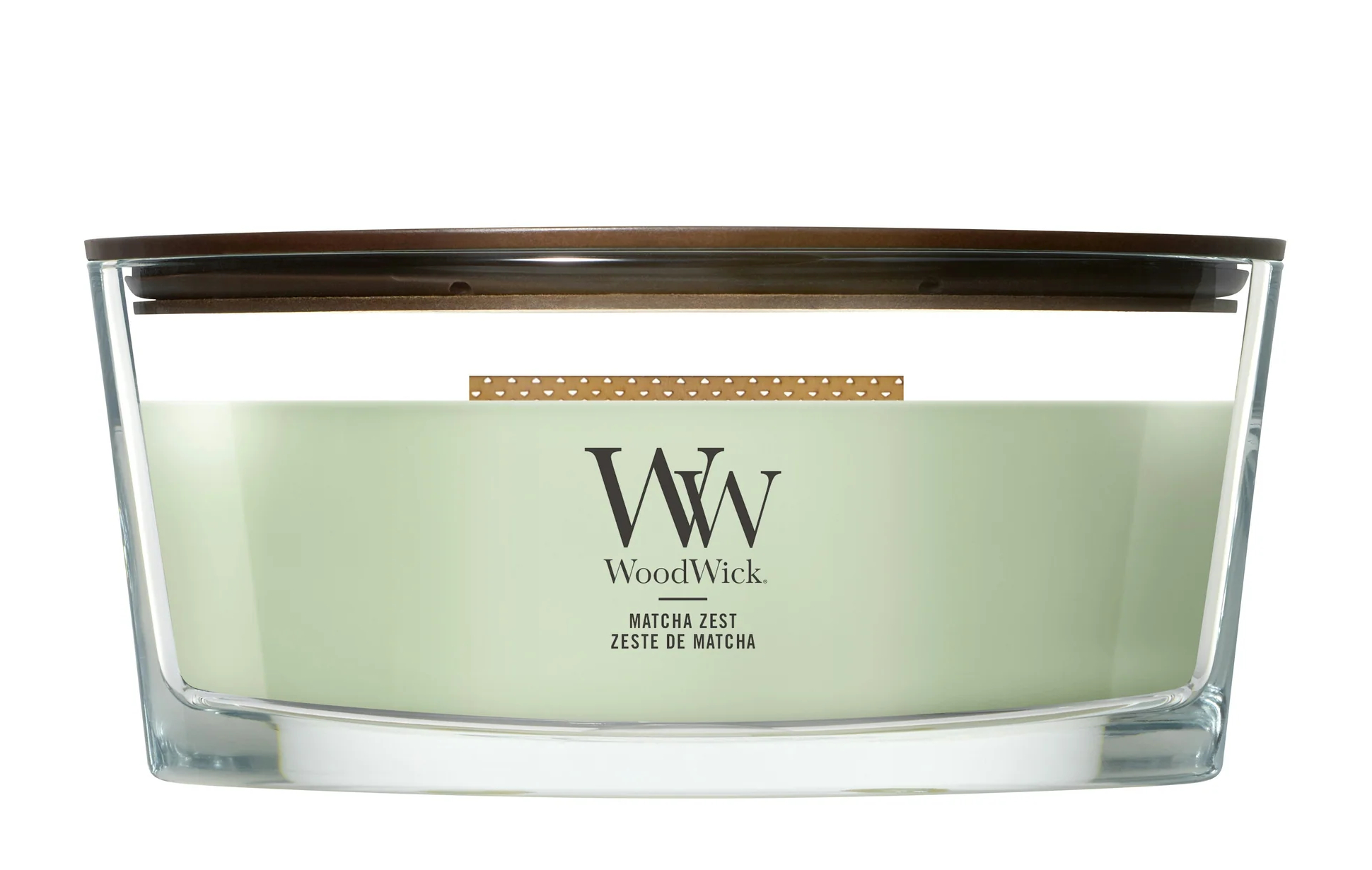 WoodWick Vonná svíčka loď Matcha Zest 453,6 g