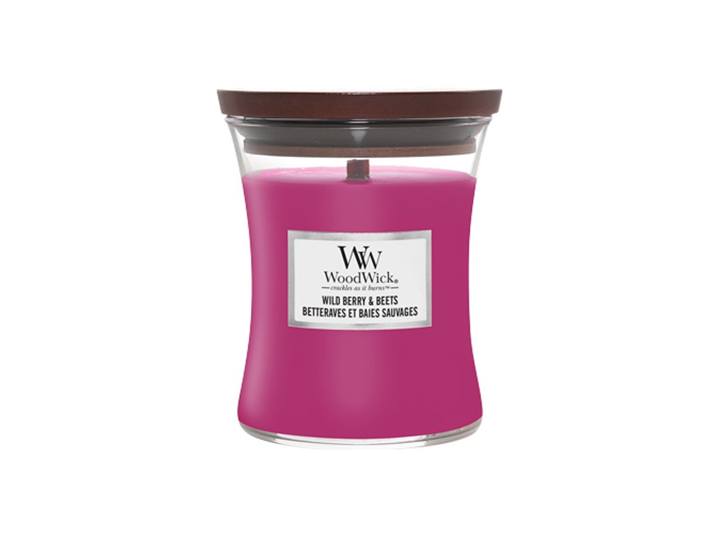 WoodWick Vonná svíčka váza střední Wild Berry & Beets 275 g