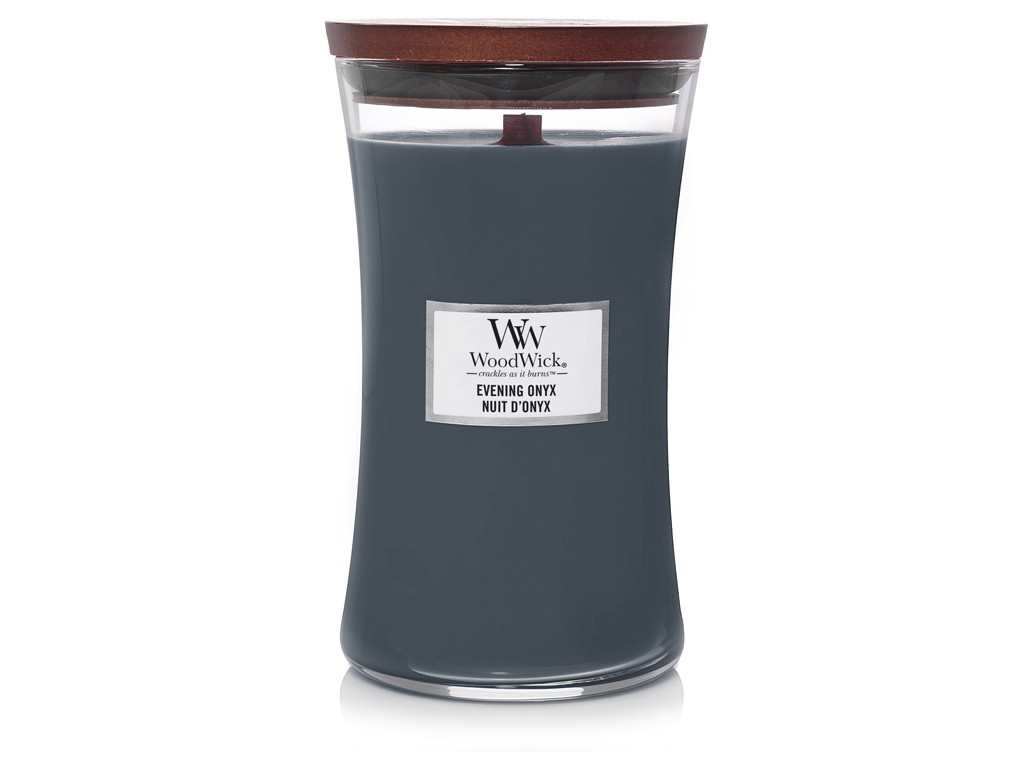 WoodWick Vonná sviečka váza veľká Evening Onyx 609,5 g