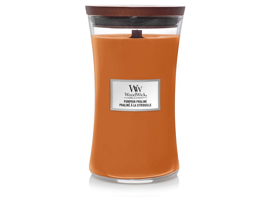 Zobrazit detail výrobku WoodWick Vonná svíčka váza velká Pumpkin Praline 609,5 g