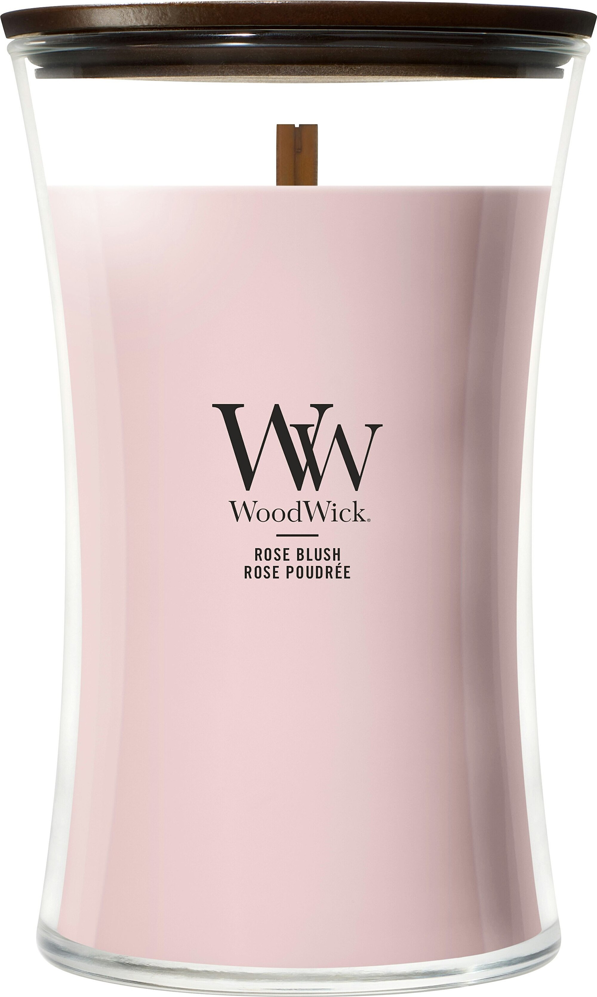 WoodWick Vonná svíčka váza velká Rose Blush 609,5 g