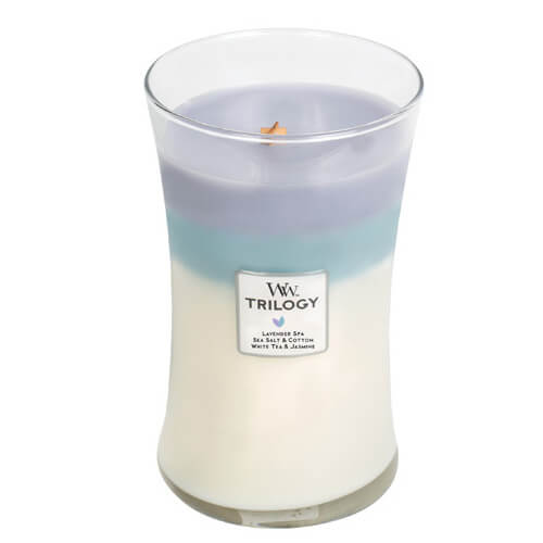 Zobrazit detail výrobku WoodWick Vonná svíčka váza velká Trilogy Calming Retreat 609,5 g