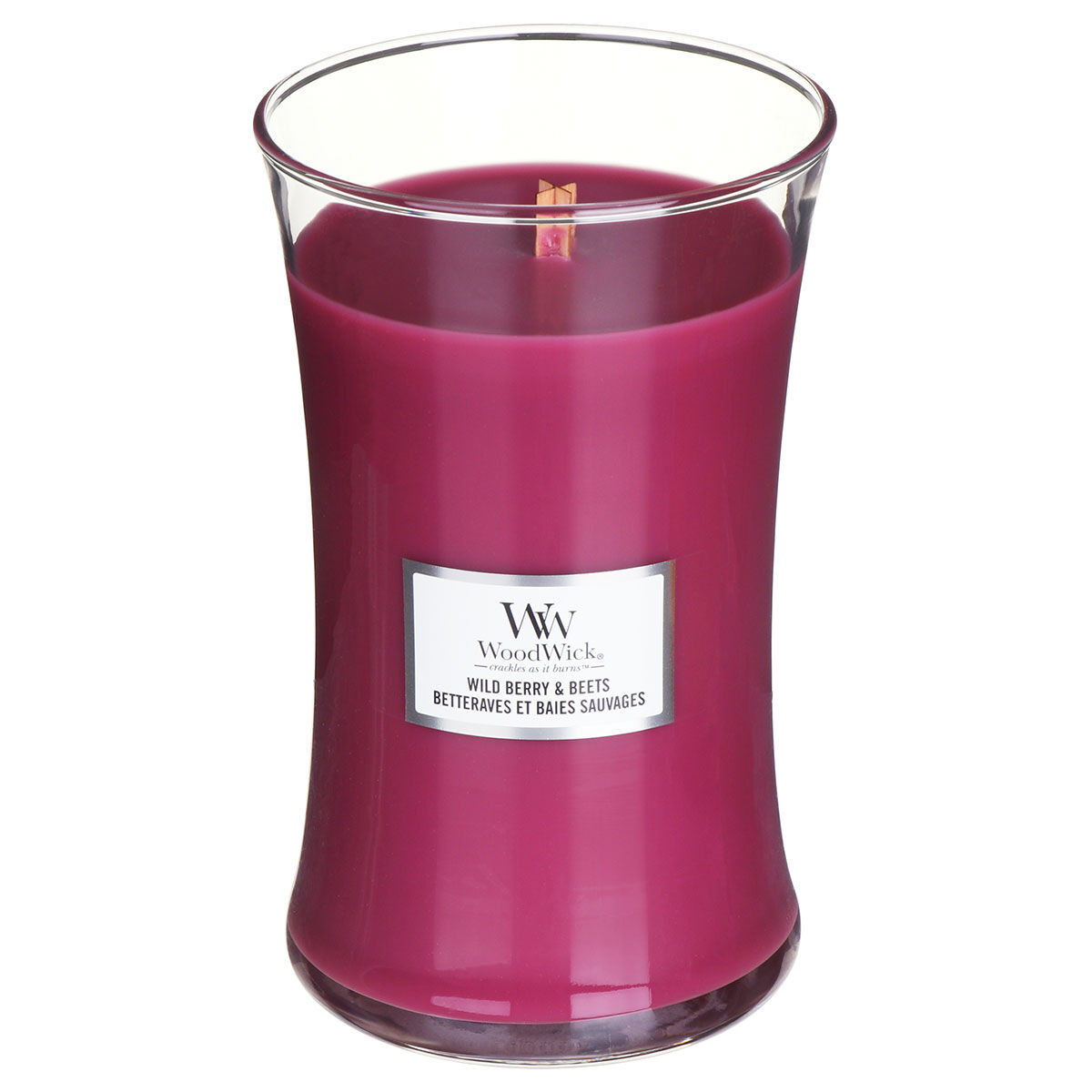 Levně WoodWick Vonná svíčka váza velká Wild Berry & Beets 609,5 g