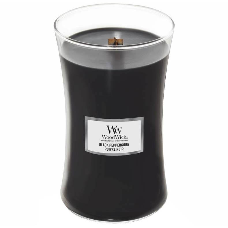 WoodWick Vonná sviečka váza veľká Black Peppercorn 609,5 g