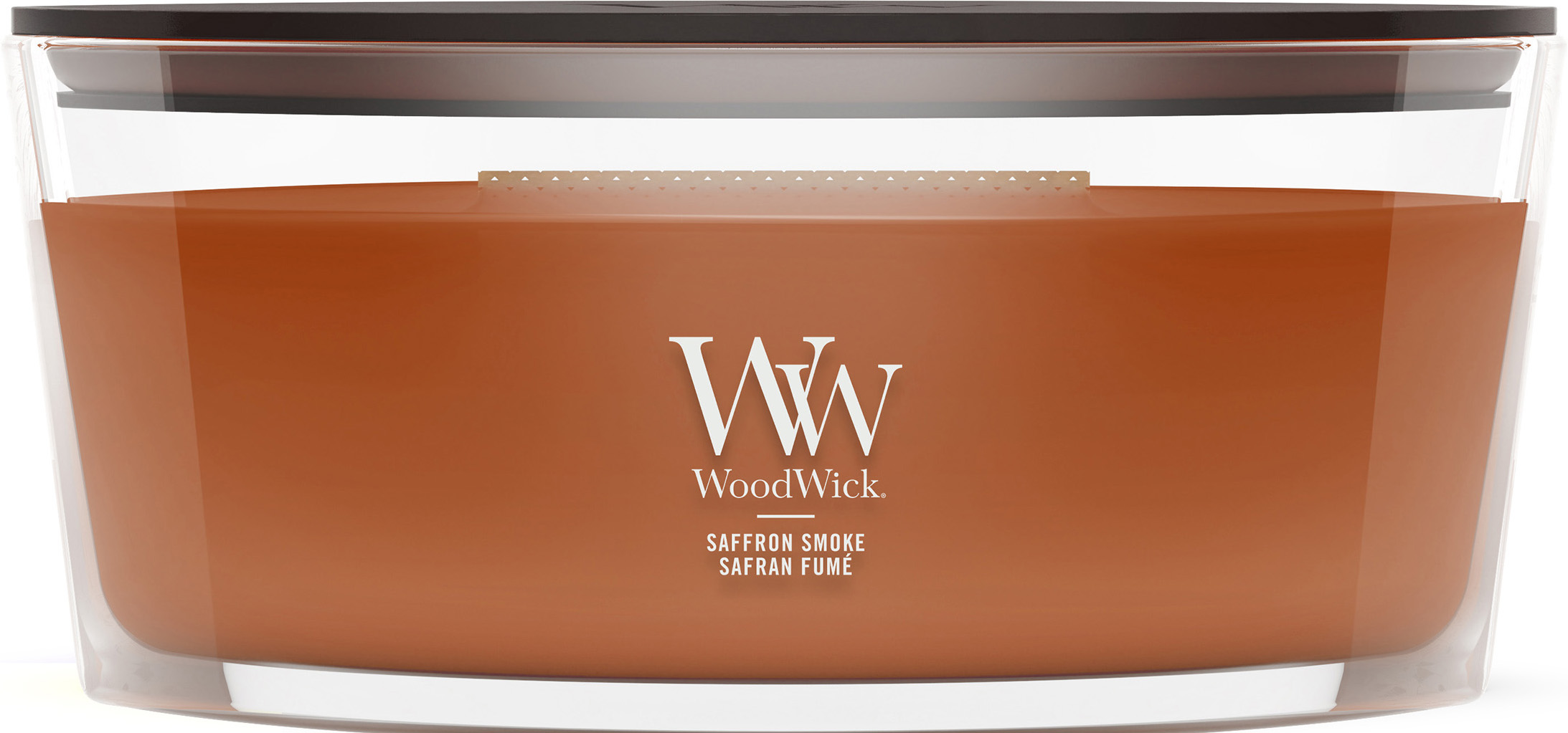 WoodWick Vonná svíčka loď Saffron Smoke 453,6 g