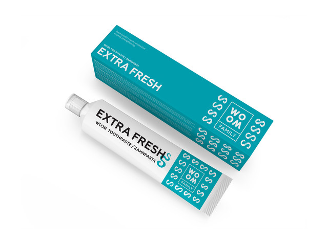 WOOM Osvěžující zubní pasta Family Extra Fresh (Toothpaste) 75 ml