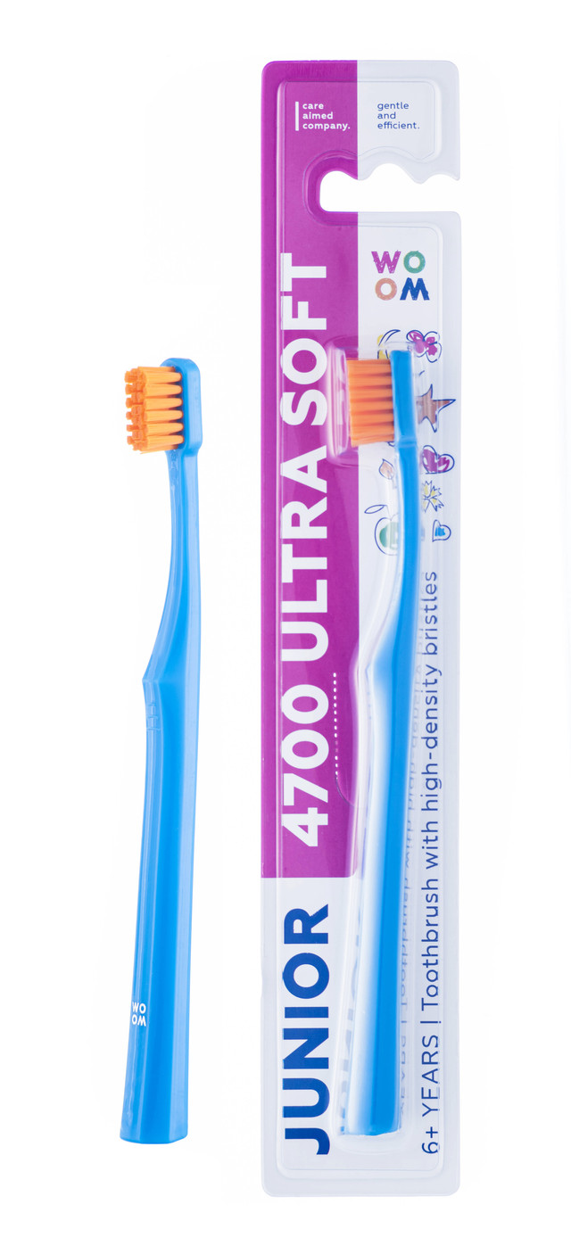 WOOM Dětský zubní kartáček Junior Ultra Soft 4700