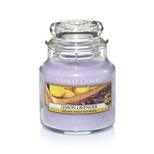 Levně Yankee Candle Aromatická svíčka Classic malý Lemon Lavender 104 g