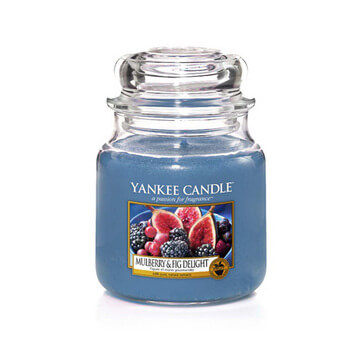 Levně Yankee Candle Aromatická svíčka Classic malý Mulberry & Fig Delight 104 g
