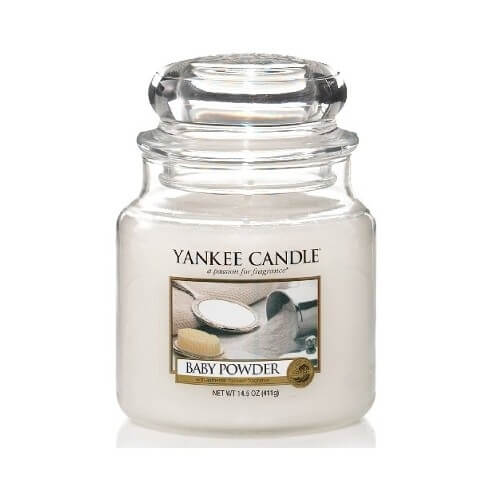 Zobrazit detail výrobku Yankee Candle Aromatická svíčka Classic střední Baby Powder 411 g
