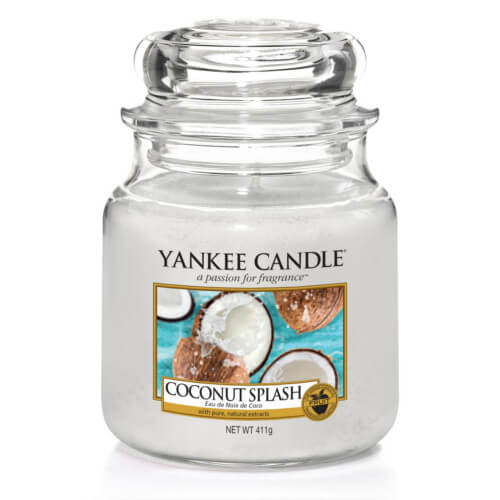 Yankee Candle Aromatická svíčka Classic střední Coconut Splash 411 g