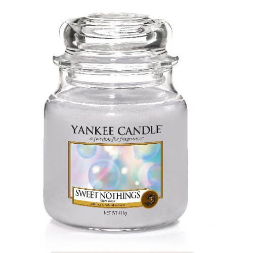 Yankee Candle Aromatická svíčka Classic střední Sweet Nothings 411 g