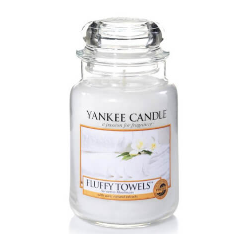 Yankee Candle Aromatická svíčka Classic velký Fluffy Towels 623 g