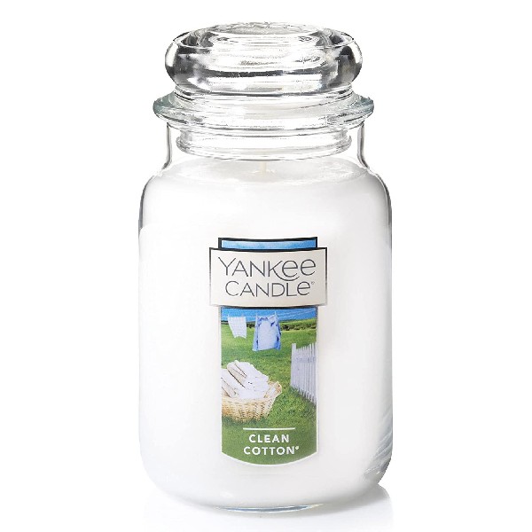 Yankee Candle Aromatická svíčka Clean Cotton 623 g