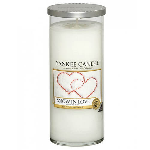 Yankee Candle Aromatická svíčka ve skleněném válci Snow In Love 538 g