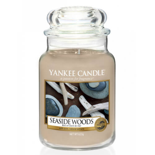 Yankee Candle Aromatická sviečka veľká Seaside Woods 623 g