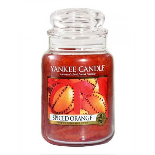 Yankee Candle Aromatická sviečka veľká Spiced Orange 623 g