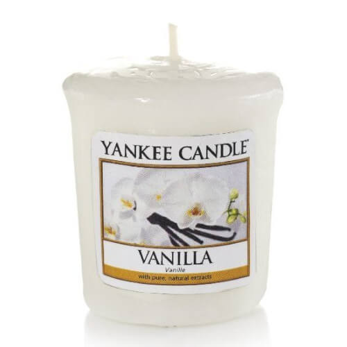 Yankee Candle Aromatická votivní svíčka Vanilla 49 g