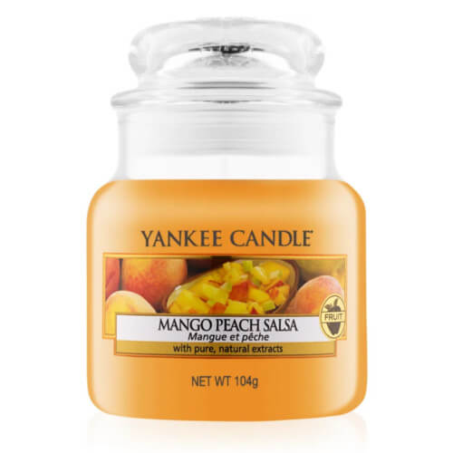 Levně Yankee Candle Vonná svíčka Classic malá Mango Peach Salsa 104 g