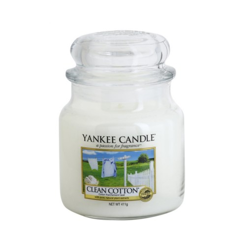 Zobrazit detail výrobku Yankee Candle Vonná svíčka Classic střední Clean Cotton 411 g