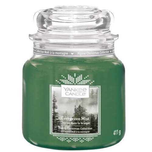 Zobrazit detail výrobku Yankee Candle Vonná svíčka Classic střední Evergreen Mist 411 g