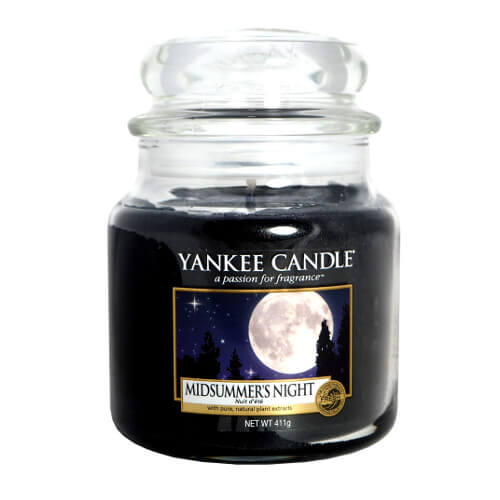 Levně Yankee Candle Vonná svíčka Classic střední Midsummer`s Night 411 g