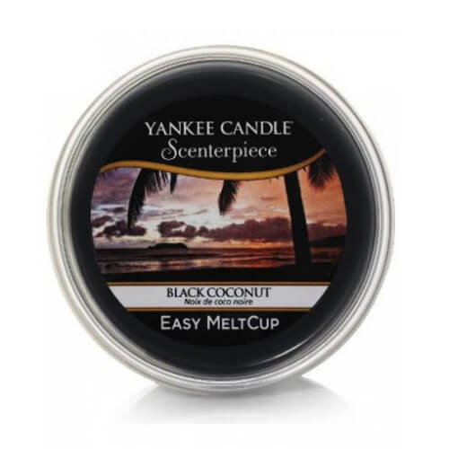 Yankee Candle Black Coconut vosk do elektrickej aromalampy 61 g
