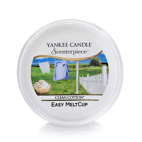 Yankee Candle Scenterpiece Clean Cotton vosk do elektrickej aromalampy 61 g