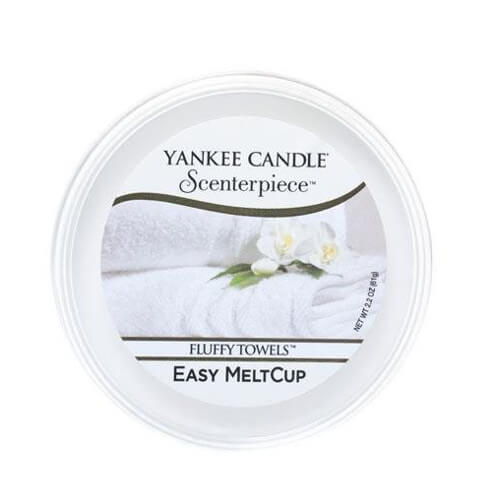 Yankee Candle Fluffy Towels vosk do elektrickej aromalampy 1 ks