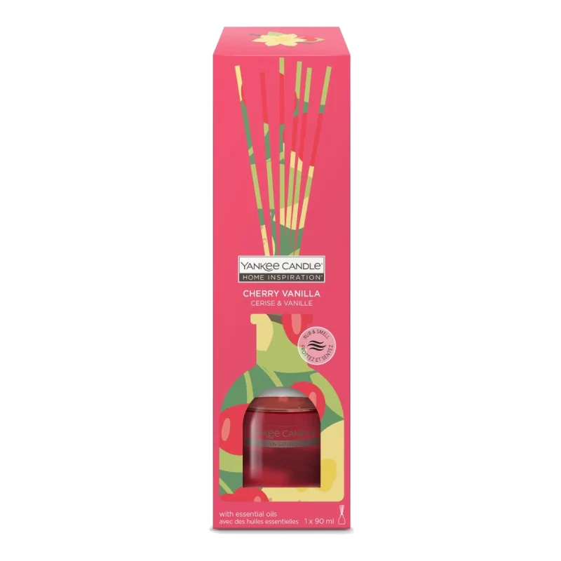 Yankee Candle Aroma difuzér Home Inspiration Cherry Vanilla 90 ml