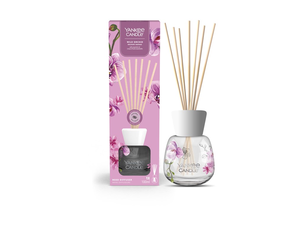 Yankee Candle Aroma difuzér Signature Wild Orchid Reed 100 ml