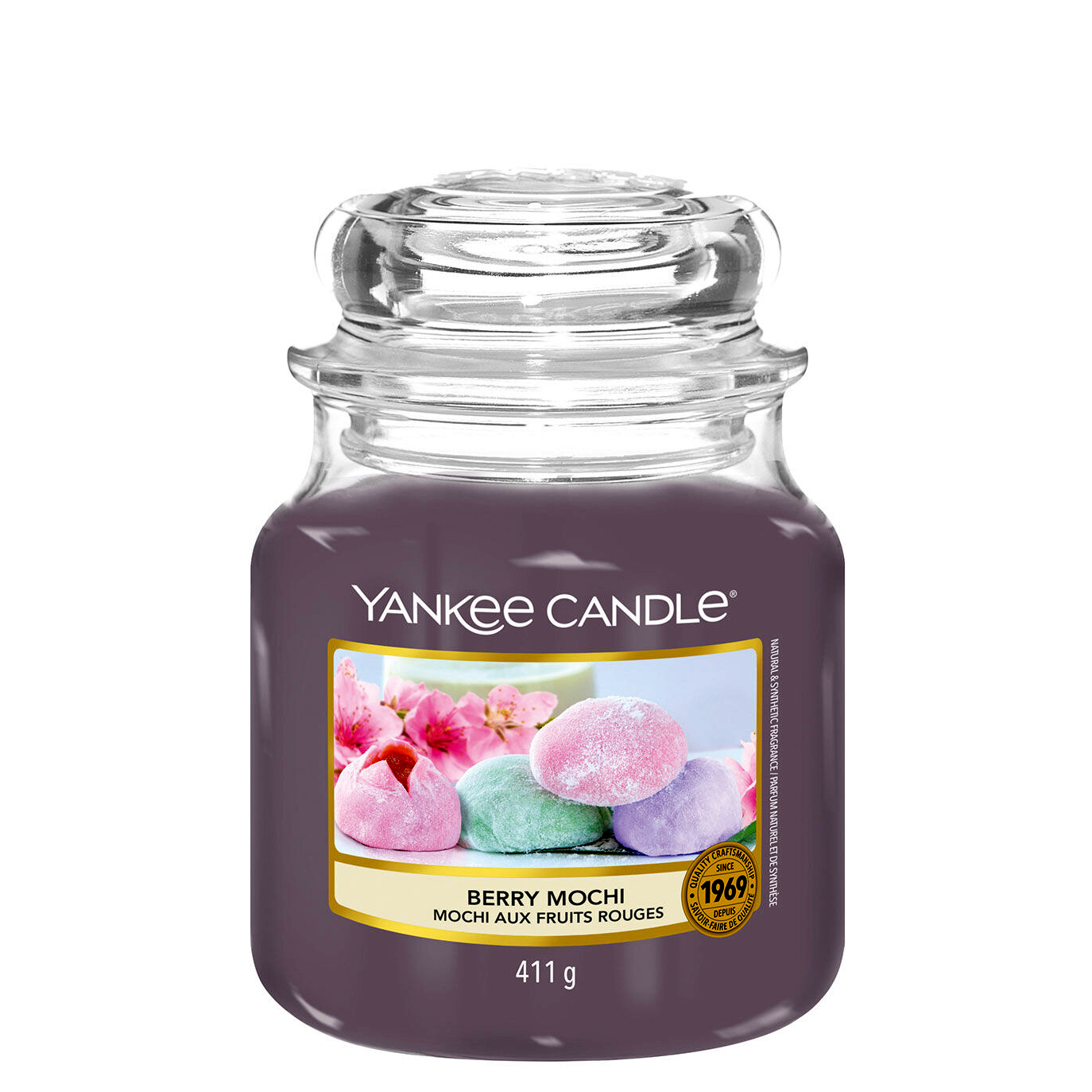 Zobrazit detail výrobku Yankee Candle Aromatická svíčka Classic střední Berry Mochi 411 g