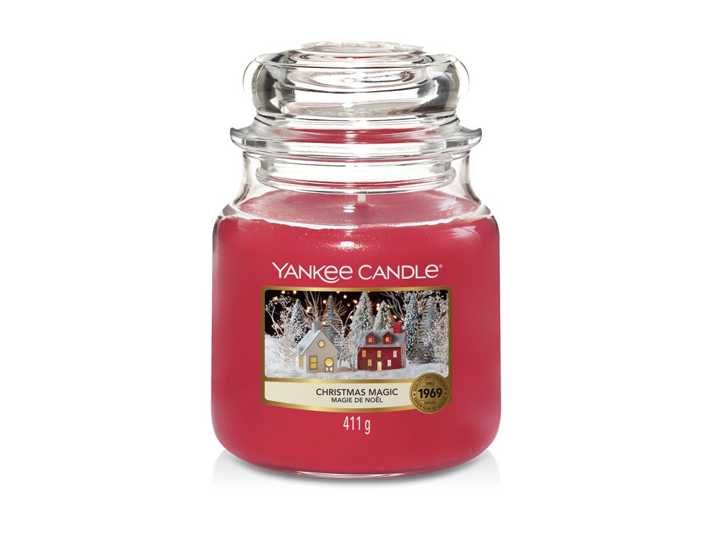Zobrazit detail výrobku Yankee Candle Aromatická svíčka Classic střední Christmas Magic 411 g